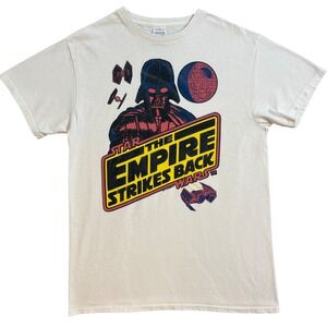 VTG Star Wars The Empire Strikes Back Darth Vader Graphic T Shirt Adult M 90's